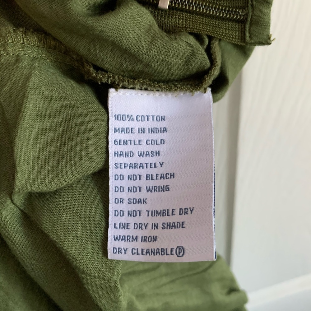 Anthropologie green skirt - Picture 5 of 8